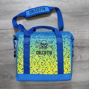 Calcutta Soft Sided Insulated Cooler 12-Can Fishing Beach Lake Mahi Colorway